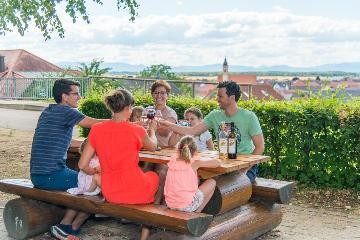 Spielplatz im Berg